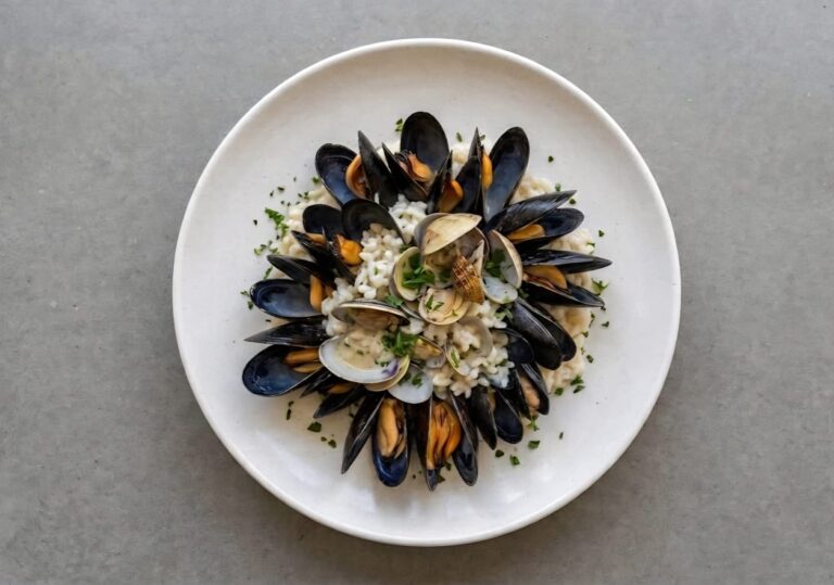 cozze vongole riso