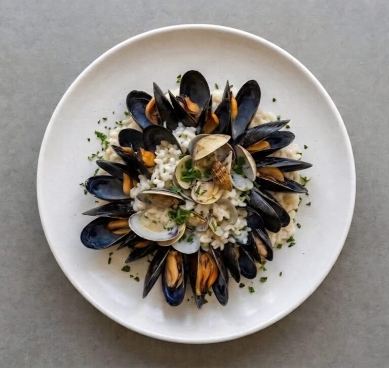 cozze vongole riso